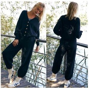 FREE PEOPLE Hailee Cardi Set in Black, XL